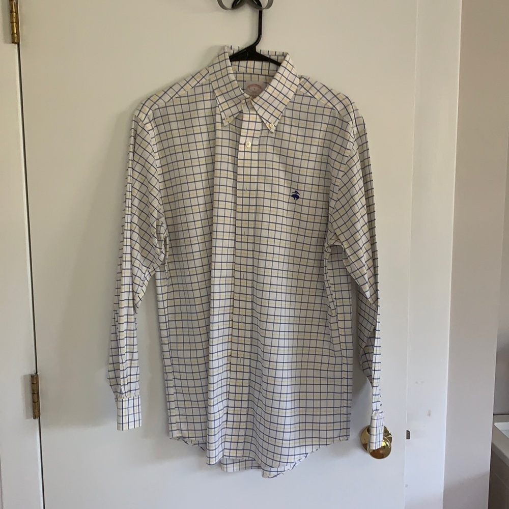 Brooks Brothers 346 Plaid Button Down